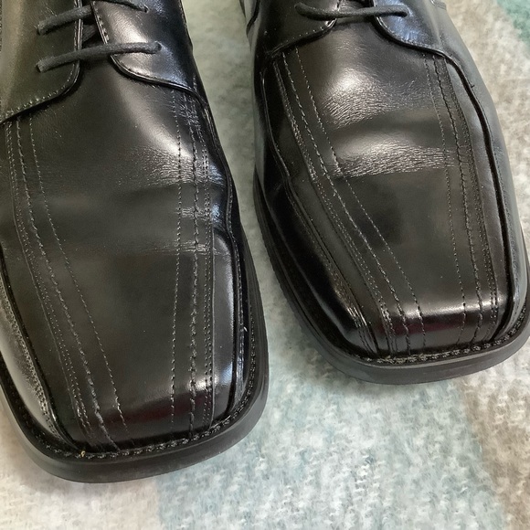 Stacy Adams leather dress shoes black They are used only once. Size 13 M - Picture 6 of 8